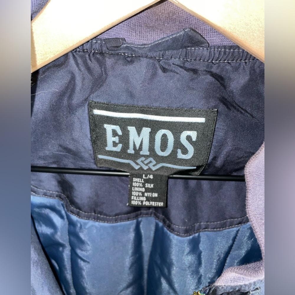 100% Silk Blue Jacket - image 2